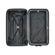 Securitech by Delsey, Asphalt 4 PC Spinner Luggage Set, with Carry-on, Trunk, Duffel Bag, and Toiletry Organizer