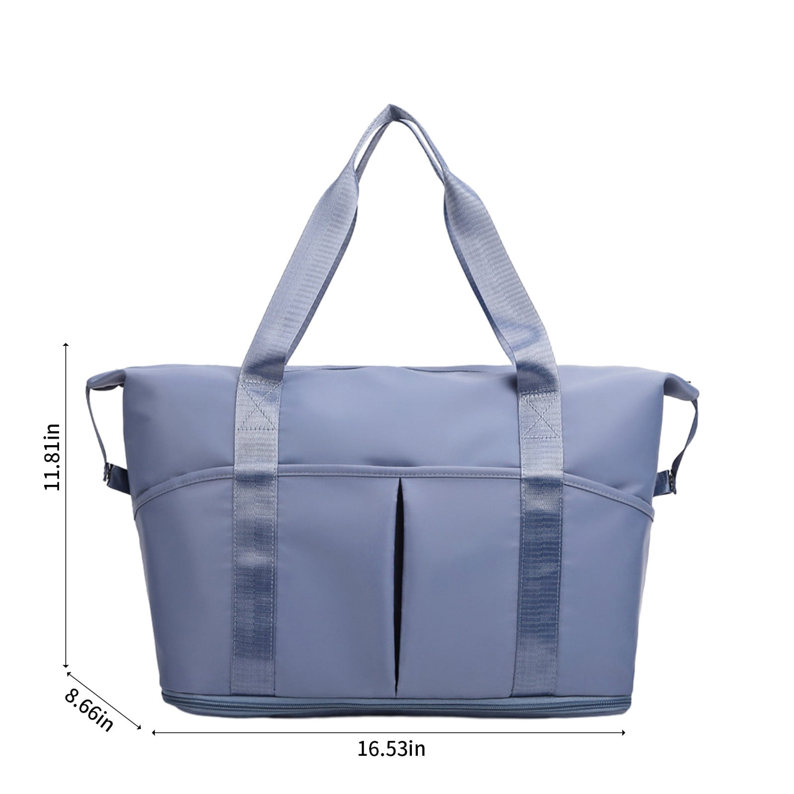 Large Travel Tote Bag, Expandable Gym Tote Bag,Carry On Overnight Bags For Women With Trolley Sleeve Wet Pocket,travel Duffel BagsTravel