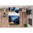 thumbnail image 1 of 3D Cielo Montaña Naturaleza Paisaje Funda nórdica Set Ropa de cama Set Funda nórdica, 1 of 3