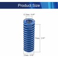 thumbnail image 2 of AVEKI 80mm Load Mould Compression Die Spring Long Spiral Stamping Extra Light Load for Mechanical Equipment 3D Printer Accessories Blue 1PCS 0601M, 2 of 7