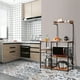 thumbnail image 5 of Estante de Cocina Costway para Microondas con Repisas Vintage 90 x 40 x 138 cm, 5 of 10