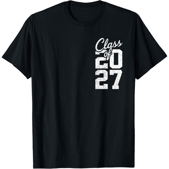 Class Of 2027 Graduation Senior 2027 Graduate Class Of 2027 T-Shirt Unisex S-5XL Hot Trending Shirt Birthday Gift