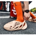 thumbnail image 4 of Men Women Clogs Foam Runner Shoes Casual Sports Shoes Lightweight Walking Sneakers Non-Slip Water Shoes Slip-On Outdoor Indoor Summer Beach Sandals Breathable Cloud Slides Slippers, 4 of 7