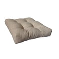 thumbnail image 2 of 19” x 19” Beige Outdoor Seating Cushions, Durable Weather Resistant (2 Count), 2 of 6