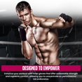 thumbnail image 3 of Guantes interiores de boxeo RDX elásticos para medio dedo, 3 of 7