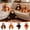 A, variant on Punch Monkey Plush, 13" Large Orangutan Soft Toy, Plushies Eco-Friendly Plushies Material, Washable & Safe for Kids, Realistic Soft Cuddly Monkey Toy