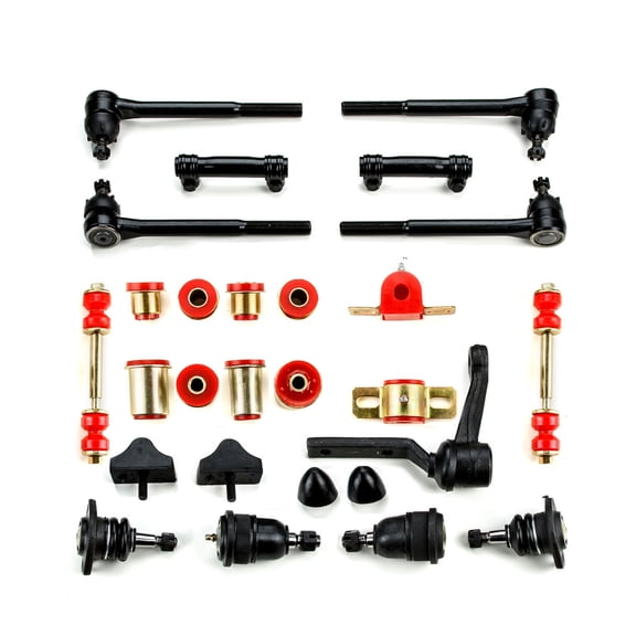 Red Poly Front End Suspension Master Rebuild Kit Fits 1971 1972 Chevrolet Chevelle El Camino