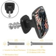 thumbnail image 3 of 4 Pcs Cabinet Handle Drawer Pulls American Flag and Animals Knobs with Screws Square Furniture Office Cabinet Knob Decoration, 3 of 7