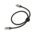 thumbnail image 4 of Cable USB 3.1 de doble cabezal, 100 W, USB C a USB tipo C macho, cable de carga rápida USB C PD 5 A, 0,5 m, 4 of 12