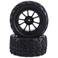 thumbnail image 5 of 12mm Hex 1/10 Rc Truck Wheels And Tires For 2wd Vxl Redcat ,b, 5 of 5