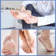 thumbnail image 5 of Soft Felt Callus Pads Oval Shape Cushion Pads for Toes and Feet Reduce Pain Pressure and Friction from Shoes, 24 Pcs, 5 of 7