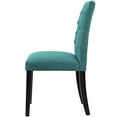 thumbnail image 2 of Modern Contemporary Urban Design Dining Kitchen Room Side Chair, Set of Four, Fabric, Aqua Blue, 2 of 4