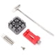 thumbnail image 2 of Martillo para reloj, 9 piezas, martillo para quitar correas de reloj, herramienta para reparar relojes, 2 of 9