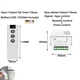 thumbnail image 2 of Tuya Smart Life WiFi 433Mhz Interruptor de Cortina Ciega con Mando A Distancia para Control de Persiana Enrollable Eléctrica, 4RC 2RE, 2 of 5