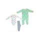 thumbnail image 1 of Kit 3 Piezas Bebé Niña Onesies Mameluco, Pantalon y Pañalero Multicolor OP2213HK, 1 of 4