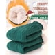 thumbnail image 4 of Calcetas pantuflas EBMORE para mujer, peludas, gruesas, cálidas, antideslizantes verdes, 4 of 6