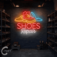 thumbnail image 4 of C-CRAFT Shoes Repair Led Neon Sign 23 inches for Store Wall Decoration, Special Opening Celebration Gift, 4 of 4