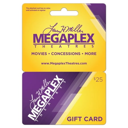 Megaplex $25 Gift Card