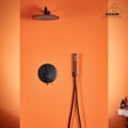 thumbnail image 4 of Boyel Living 10 inch Luxury 2-in-1 Shower System Wall Mount Round Rain Shower Faucet with Handheld Shower, 4 of 8