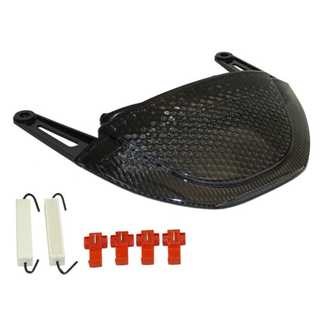 BTOER Motorcycle Tail Light Yellow Turn Signal Light for HONDA CBR600RR 08-12