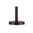 thumbnail image 4 of Possini Euro Design Rustic Farmhouse Table Lamp 33" Tall Dark Bronze Metal Off White Burlap Fabric Drum Shade for Bedroom Living Room House Bedside, 4 of 6
