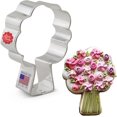 thumbnail image 1 of Flower Bouquet Cookie Cutter 3.5" Made in USA, 1 of 6