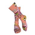 thumbnail image 4 of Bingfone Flamingo Riding a Bicycle Print Compression Socks for Women and Men Long Socks for Running Athletic Cycling Nurse, 4 of 8