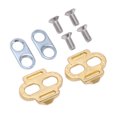 thumbnail image 4 of Bike Pedal Cleats, High Accuracy Bicycle Cleats Corrosion Resistance 1Pair Copper Precise Processing  for Bike, 4 of 8