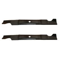 (2) High Lift Mower Blades Fits Craftsman Riding Mowers 46" Deck Replaces 532405380