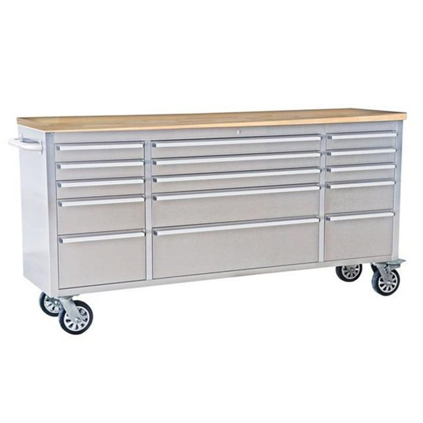 72 in. Tool Chest with 15 drawers