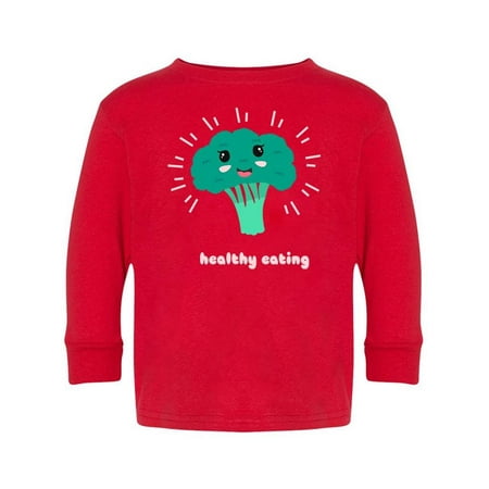 

Healthy Eating Cute Broccoli Long Sleeve Toddler -Image by Shutterstock 3 Toddler