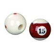 thumbnail image 3 of Entrenador de golpes de billar shamjiam herramienta de práctica de puntería portátil 2 uds bola, 3 of 8