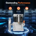 thumbnail image 5 of Piston 3.0 HP Air Compressor Head Pump Motor Twin Cylinder with Silencer 2.2KW, 5 of 10