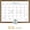 Rustic Brwon, variant on Dry Erase Monthly Calendar Whiteboard,10.6"x 14.6" Small Magnetic White Board for Wall, Hanging Board for Office/School/Home, Solid Pine Wood Frame (Blue)