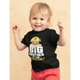 thumbnail image 2 of Big Brother Shirt for Toddler Rubble Paw Patrol Toddler Kids T-Shirt Black 3T, 2 of 6