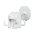 thumbnail image 1 of Bewildely Gancho de Cactus montado en la pared autoadhesivo de plástico ajustable para el hogar, ropa de baño, sombrero, bufanda, soporte de Cocina y Comedor Blanco Bewildely HA064356-03, 1 of 6