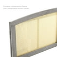 thumbnail image 5 of Modway Halcyon Cane Full Headboard in Gray, 5 of 9