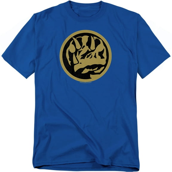Power Rangers T-Shirt Blue Ranger Logo Unisex Graphic Tee for Men & Women