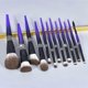thumbnail image 3 of 16Pcs ULTRA SOFT Labeled Pro Makeup Brushes Set with Foundations Powder Blush Concealer Blending Eyeshadow Contour Brush (12Pcs Black Rose Blue), 3 of 4