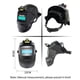 thumbnail image 2 of Careta de Soldadura con Lente Automático, Alimentación Solar, Protección de 9-13, Incluye Linterna y 20 Láminas de Seguridad, Ideal para Soldadura de Arco y MIG, 2 of 7
