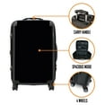 thumbnail image 6 of Rocksax Unisex The Beatles Official Tour Series Luggage/Suitcase By Rocksax - Apple Records - Carry On 52L, 6 of 7