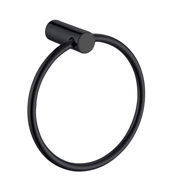 Toallero colgador anillo (redondo) Rubinett Acero inóxidable 304 Negro Mate