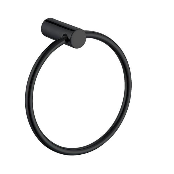 Toallero colgador anillo (redondo) Rubinett Acero inóxidable 304 Negro Mate