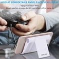 thumbnail image 5 of 【2 Pack】Tablet Stand Universal Smartphones for Holder Tablets(6-11"), e-Reader, Compatible Phone XS/XR/8/8 Plus/7/7 Plus, Galaxy S8/S7/Note 8, Air, Mini, Pixel, 5 of 12