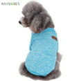 thumbnail image 4 of BadPiggies Pet Dog Warm Knitwear Fleece Sweater Coat Soft Thickening Jacket Vest Winter Clothes for Dogs Cats Puppy (XL, Blue), 4 of 6