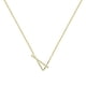 thumbnail image 1 of Collar de mujer Minnieouse Chapado en plata geométrico ajustable gargantilla joyería de moda, 1 of 6