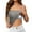 Grey, variant on MIXUE Tank Top for Women Summer Solid Color Stylish Spaghetti Strap Strapless Sleeveless Camisole Vest Womens Tank Tops Daily-Wear,Green,XL