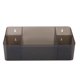 thumbnail image 2 of Caja de almacenamiento Organizador de maquillaje Cosmético Baño Caja para colgar en la pared Joyero (Negro), 2 of 8