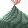 thumbnail image 6 of Travelwant Stretchable Elastic Polyester Jacquard Bar Stool Slipcover, Green, 6 of 7