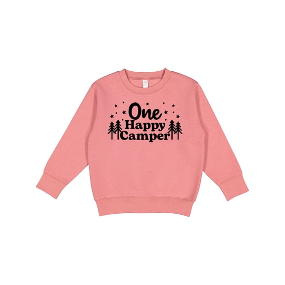 Inktastic One Happy Camper Toddler Sweatshirt